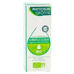 PHYTOSUNAROMS Huile essentielle de girofle clous bio flacon 10ml