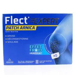 FLECT'EXPERT Patch Arnica Effet froid x 5