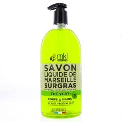 MKL Savon Liquide de Marseille Surgras Thé Vert 1L