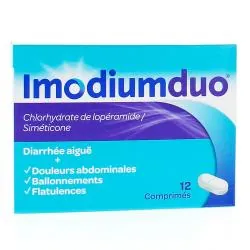 Imodium Duo 12 comprimés