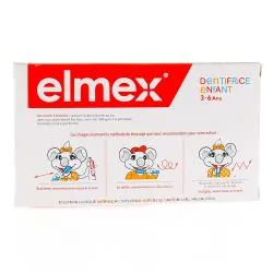 ELMEX Dentifrice Enfant 3-6ans lot de 2 * 50ml