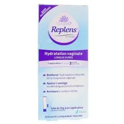 REPLENS Gel hydratation vaginale longue durée tube de 35gr + applicateur