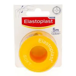 ELASTOPLAST Premiers Secours - Soft adhésif 5m x 2.5cm