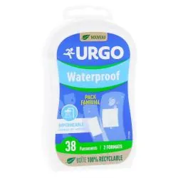 URGO Urgo waterproof pansements pack familial de 38