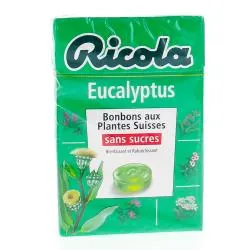 RICOLA Bonbons aux plantes suisses goût eucalyptus 50 g