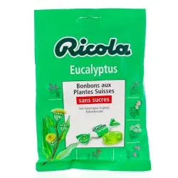 RICOLA Bonbons aux plantes suisses goût eucalyptus 70 g