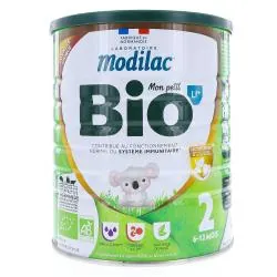 MODILAC Mon petit Bio Lf+ Lait de suite 2ème âge 800g