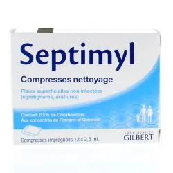 GILBERT Septimyl Compresse nettoyage