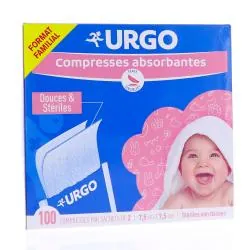 URGO Compresses absorbantes stériles x50