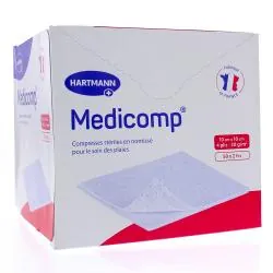 MEDICOMP Compresse non-tissé 50 sachets 10x10 cm
