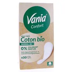 VANIA Sensitive Haute tolérance Protège lingerie flux normal x30