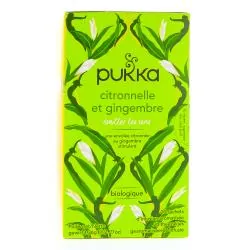 PUKKA Citronnelle et Gingembre x20