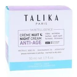 TALIKA Skintelligence Anti-Age Crème de nuit régénérante 50ml