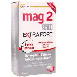 MAG 2 Extra-Fort 24h 45 comprimés