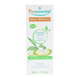 PURESSENTIEL Huile végétale Amande douce bio 50ml