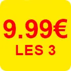 COTOPAD 9.99€ le lot de 3*