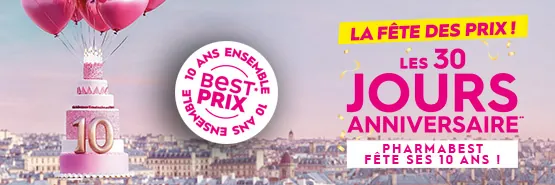 Les promos anniversaire Pharmabest*