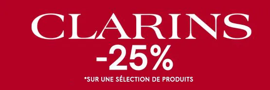 CLARINS -25% *